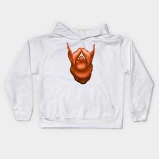 Ginger Beard Kids Hoodie